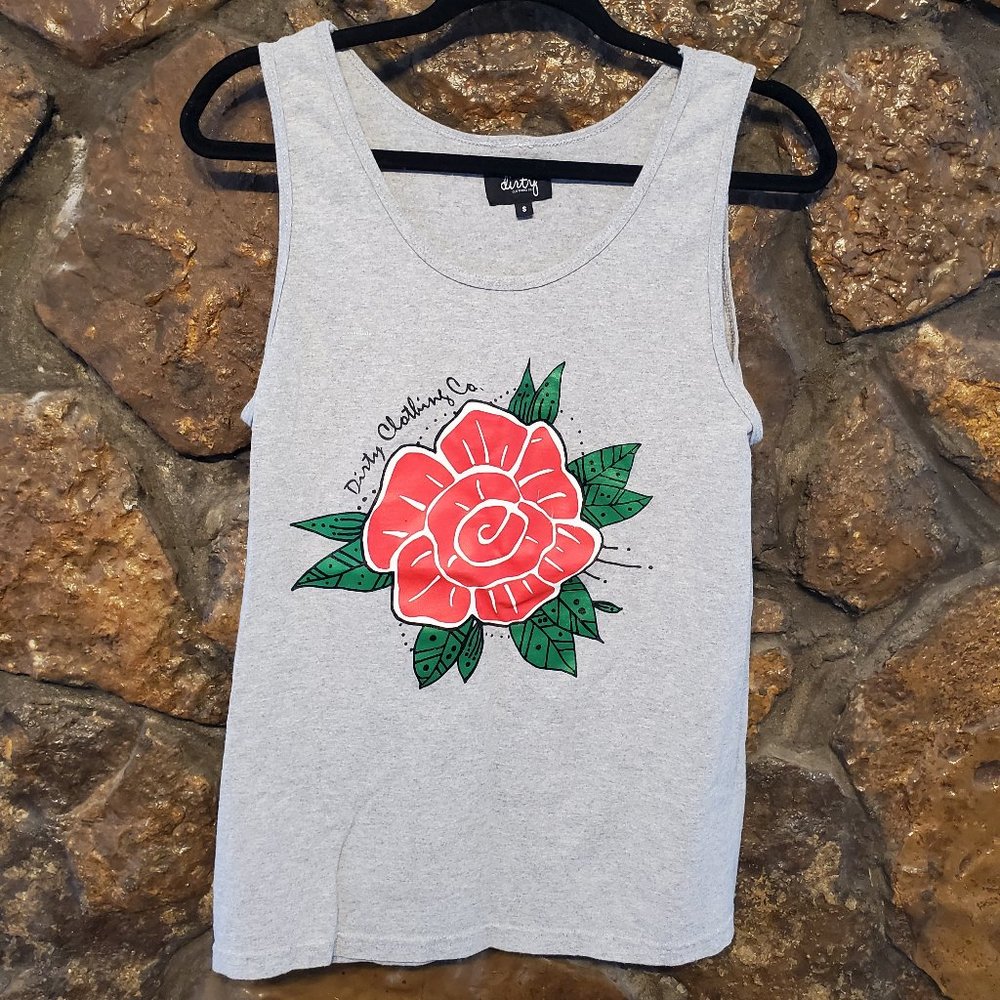 Dirty Clothing Co. Flower Tank Top